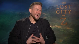 THE LOST CITY OF Z: Charlie Hunnam Talks Losing 35lbs, Dangers Filming & More!