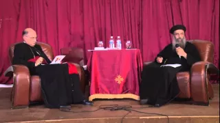 HB Mar Meelis Dialogue with Coptic Church حوار للمطران مار ميلس زيا مع كنيسة مار بيشوي القبطية