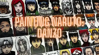 Painting EVERY Naruto Character - Danzo Shimura