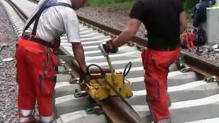 Railroad Thermite Welding In Sweden