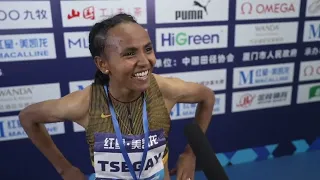 Gudaf Tsegay 3:50.30 1500m Victory in Xiamen - Can she get the World Record?