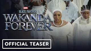 Black Panther: Wakanda Forever - Official 'One Week' Teaser Trailer (2022) Letitia Wright