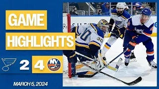 Game Highlights: Islanders 4, Blues 2