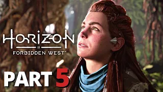 HORIZON FORBIDDEN WEST PS4 Walkthrough Gameplay Part 5 (FULL GAME) - No Commentary
