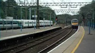 Class 321 at Shenfield station