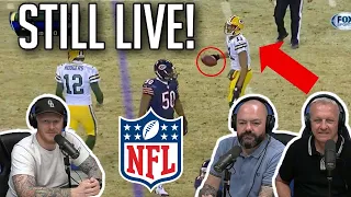 NFL "THE PLAY IS STILL LIVE!" Moments REACTION!! | OFFICE BLOKES REACT!!