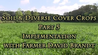 Soil & Diverse Cover Crops Part 5 Implementation with Farmer David Brandt