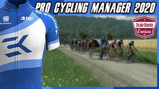 DESLUMBRANDO EN LA STRADE BIANCHE | PRO CYCLING MANAGER 2020 GAMEPLAY ESPAÑOL [MODO CARRERA]