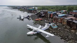 Суровый Норильск. Заправка на реке через Яндекс Такси. Плато Путорана, озеро Лама