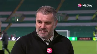 Ange Postecoglou speaks after Scottish Cup win: "I'm pretty blessed to be in the position I am" 🍀