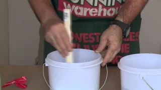 How To Mix Grout - DIY At Bunnings