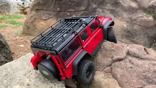 traxxas trx4m defender unboxing and review