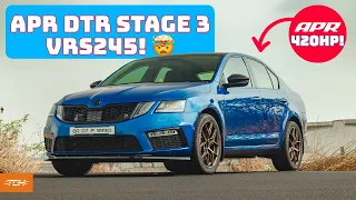 Stage 3 Skoda Octavia VRS245 with the new APR DTR Turbo! (420HP!) | Autoculture