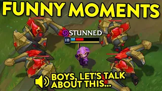 FUNNIEST MOMENTS IN LEAGUE OF LEGENDS #4