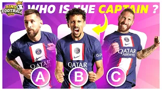 WHO IS THE CAPTAIN OF THE FOOTBALL CLUB ? 2023 | KING FOOTBALL QUIZ