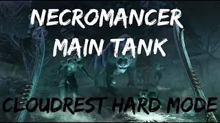 Veteran Cloudrest Hard Mode - Necromancer Tank | ESO Dragonhold