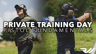 Private Training Day on the Range (Pistol Fundamentals) // RealWorld Tactical