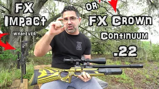FX Crown .22 Air Rifle (Review) + 50 & 100 Yard Accuracy TEST - FX Airguns Continuum Regulated PCP