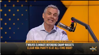 THE HERD | Colin Cowherd Makes EXCUSE For Jokic, "He NEEDS HELP" Wrong! Timberwolves WON This Series