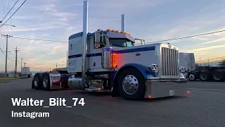 January 3, 2023 первый рабочий день в новом году Peterbilt 389￼