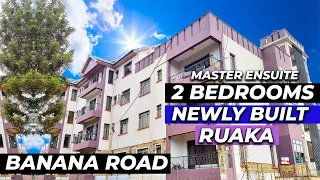 NEWLY BUILT TWO BEDROOMS MASTER ENSUITE APARTMENT TOUR | RUAKA BANANA ROAD | NAIROBI KENYA 2021