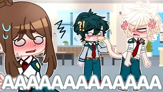 When you pull Kacchan's tail 😡....