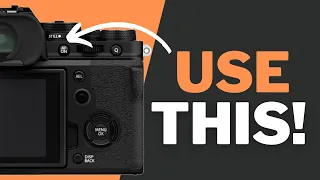 How to use Back Button Focus on your Fujifilm Camera