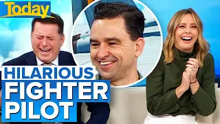 Former fighter pilot’s dating advice leaves Karl in stitches | Today Show Australia