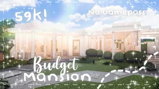 No Gamepass Budget Roleplay Mansion 59k - Speedbuild and Tour - Minami Oroi