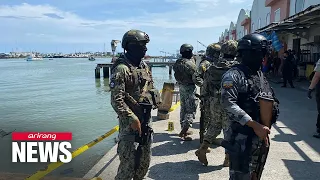 Nine killed at Ecuadorian port by suspected gang members