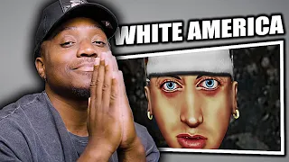 THIS SONG WAS AHEAD OF ITS TIME! Eminem - White America REACTION