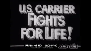 US Carrier Fights for Life - USS Yorktown Battle of the Coral Sea World War II 21110b HD