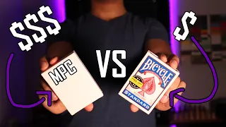 A CUSTOM Deck of Cards vs A BICYCLE Deck of Cards!