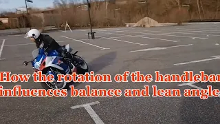 Increase your skills on a Motorcycle (part 5) : How to lean without falling, even at low speed
