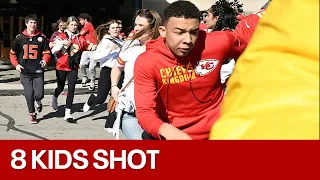 8 children shot in Kansas City Chiefs parade shooting