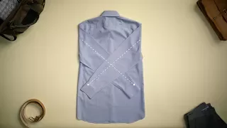 How to Fold a Dress Shirt for Packing | Bonobos