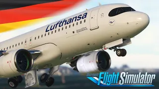 [MSFS] Ultra Realism! Lufthansa A320neo departure from Frankfurt