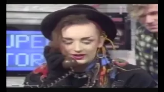 Culture Club on Saturday Superstore pt3 with 3 yr old  Natalie Casey
