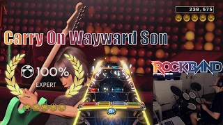 Carry On Wayward Son - Rock Band 4 - Expert Drums 100% FC