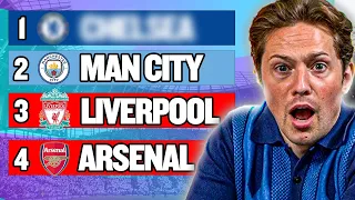 REACTING TO MY PREMIER LEAGUE PREDICTIONS
