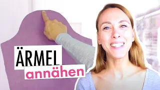 Ärmel annähen leicht gemacht - mit Anna von einfach nähen