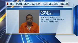 Tyler man sentenced to life without parole for continuous sexual abuse of a child