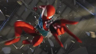 Spider-Man vs Wilson Fisk (Scarlet Spider Suit Walkthrough) - Marvel's Spider-Man