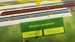 Electric train game, mission 4 easy way just to the same way I do it. late train won't be late👍🏻