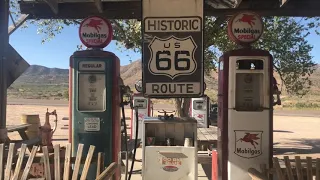 HISTORIC Route 66. Old Gas Stations