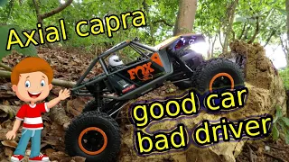 Incredible Axial Capra - When Good Cars Meet Bad Drivers