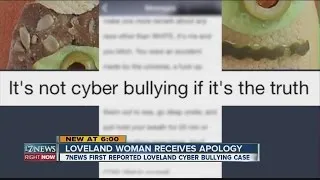 Cyber Bullying Apology