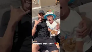 Neymar Jr comemora aniversário de 10 anos do filho Davi Lucca em sua mansão e impressiona web