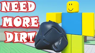 NEED MORE DIRT *How to get ALL Endings and Badges* Roblox