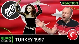 ANDY REACTS! Turkey Eurovision 1997 (Sebnem Paker) Reaction!